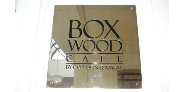 The Boxwood Cafe, London