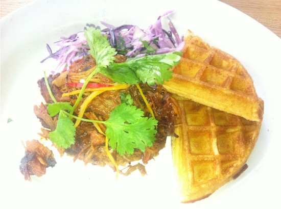 Pulled Pork & Waffles