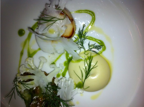 Scallop & Cauliflower