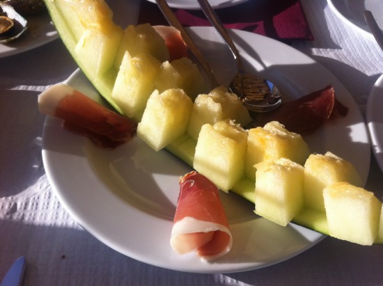 Melon with Parma Ham