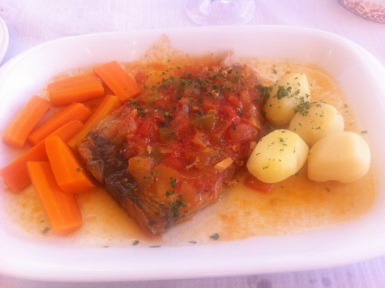Tuna Steak 'Algarve style'