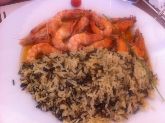 Prawns & Wild Rice