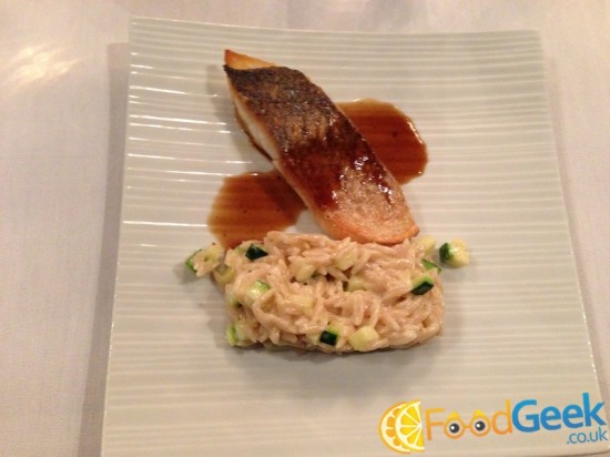 Sea Bream & Orzo Risotto