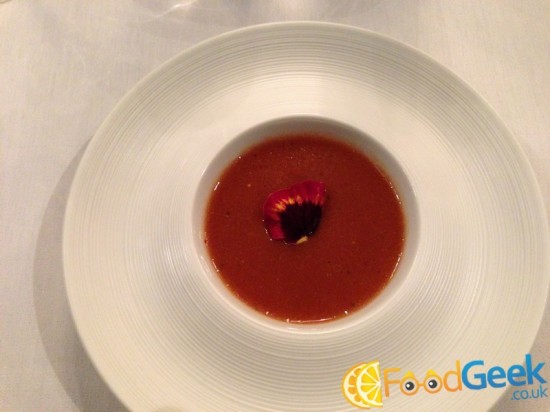 Tomato & Basil Gaspacho