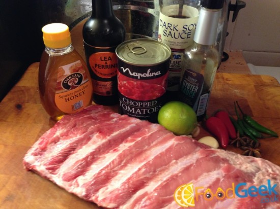 Ribs - Ingredients