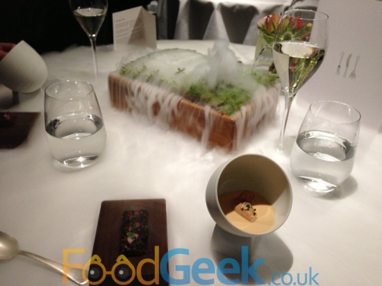04-JELLY OF QUAIL, CRAYFISH CREAM