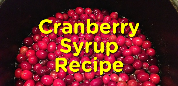 Extremely Useful Cranberry Syrup Recipe
