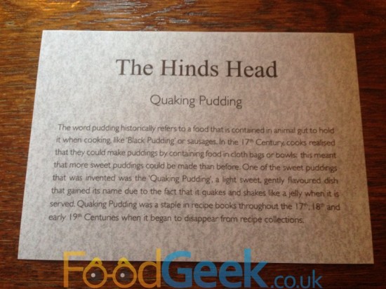 Quaking Pudding - The Story
