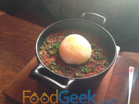 Wild Mushroom Macaroni with Slow Cooked Hen Egg
