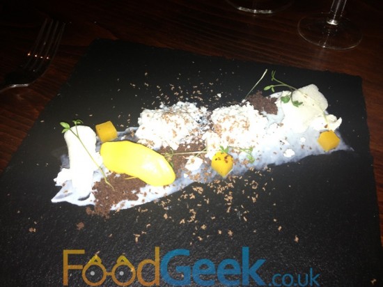 Goats Cheese, Gingerbread, Bitter Chocolate, Butternut Squash