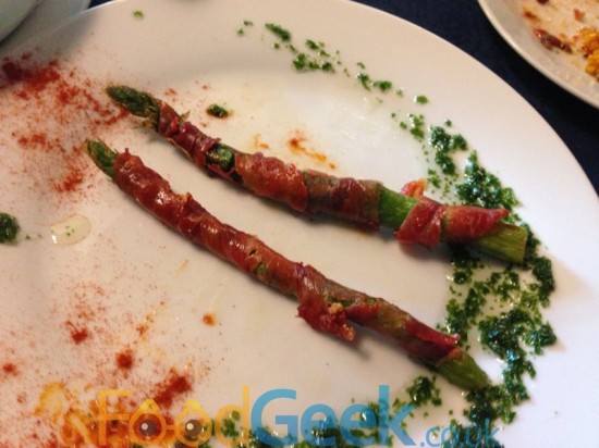 Asparagus & Serrano Ham