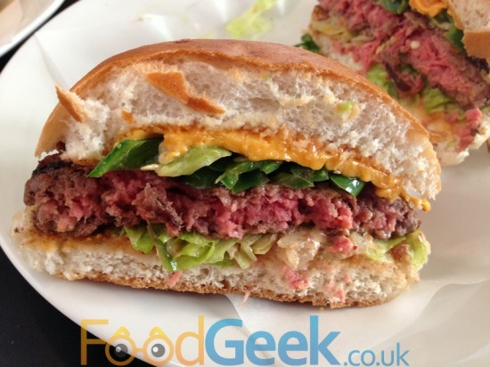 'Chilli' Burger Inside