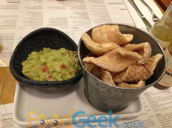 Guacamole & Fennel Pork Scratchings
