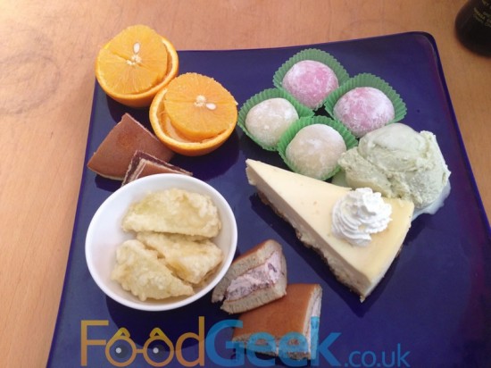 Japanese Dessert Platter