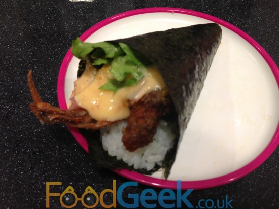 Soft Shell Crab Temaki