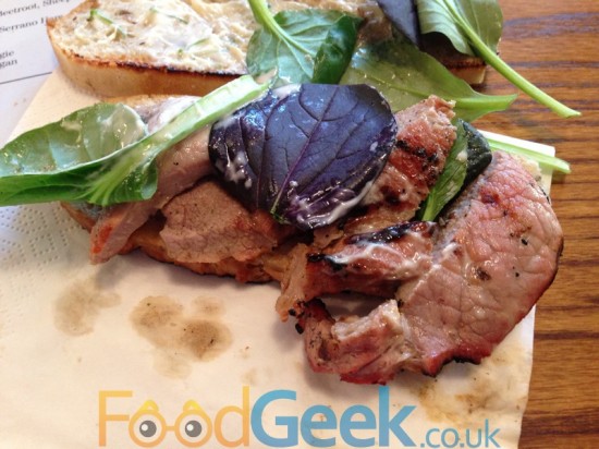 Veal Steak & Wild Garlic Mayo