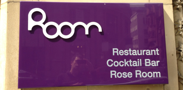 Room, King Street, Manchester. Not Really A Review, But I Like It!
