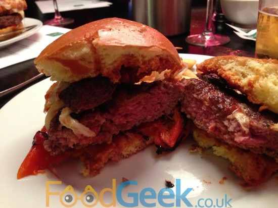 Breaking Bad Burger Inside