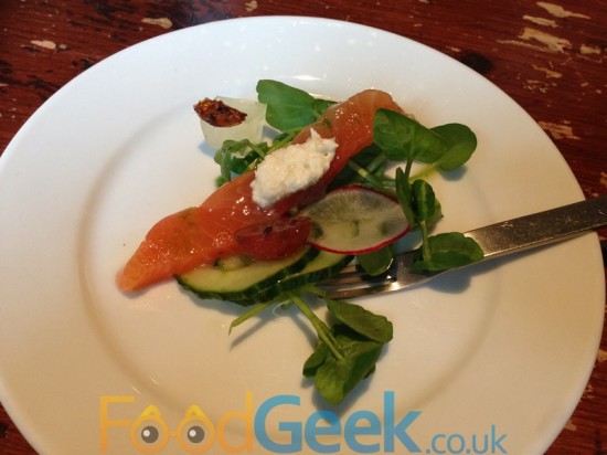Homecured Salmon