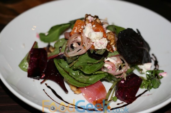 Beetroot & Goats Cheese Salad