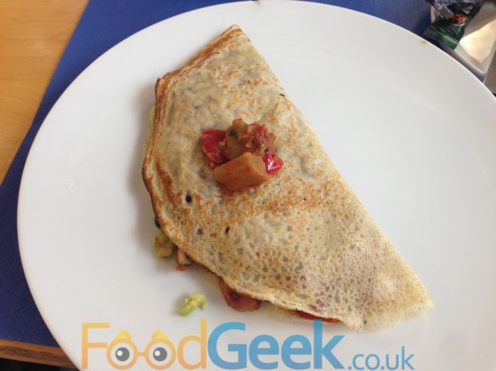 Ratatouille & Avocado Crepe