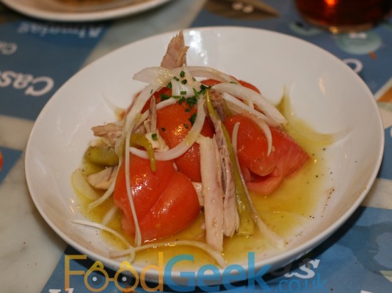 Tuna Belly, Tomato, Onion & Chilli Peppers