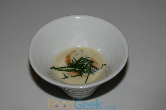 Poached Mussels, Yuzu, Samphire & Ginger