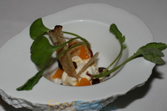 Goat Curd Sorbet