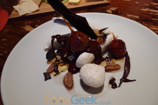 Chocolate & Chestnut Pavlova