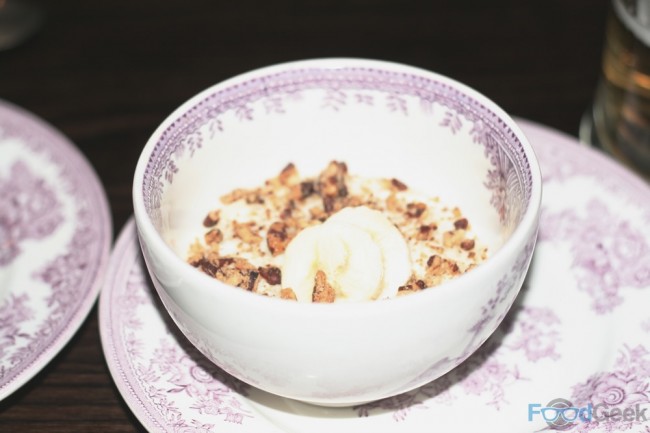 Banana and Pecan Kheer