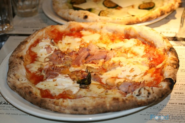 Gloucester Old Spot Ham, Mozarella & Wild Mushroom