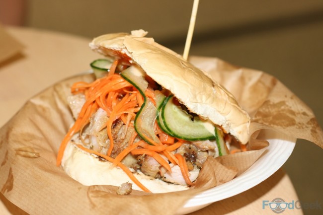 Lemongrass Chicken Burger