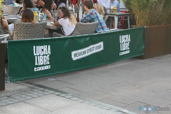 Outside Lucha Libre, Manchester
