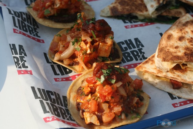 'Street Food Tray' - Chicken Tostadas