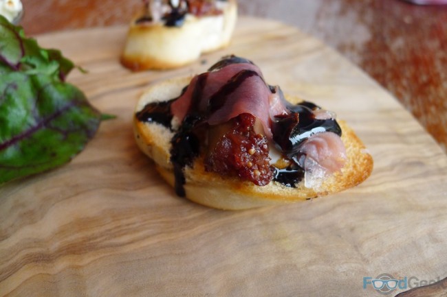 Goats Cheese Bruschetta