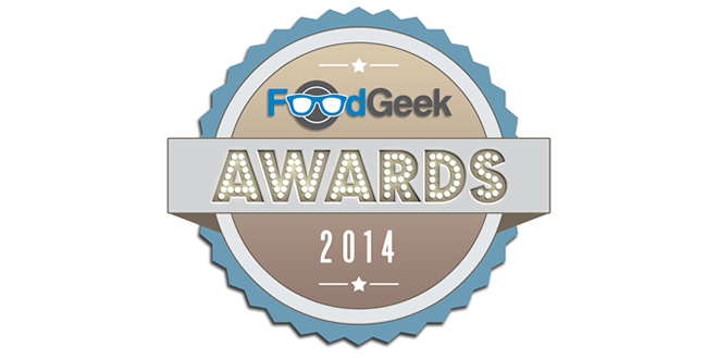 The Food Geek Awards – 2014