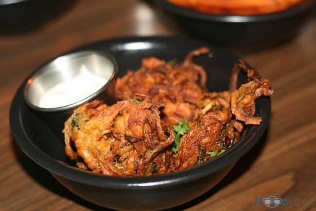 Spinach & Onion Bhajias