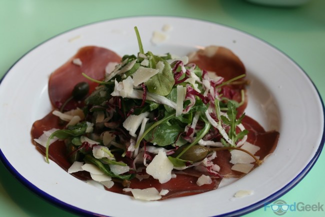 Bresaola and Rocket