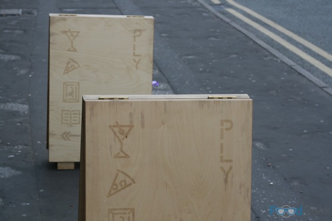 PLY Outside Sign