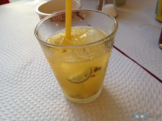 Passion Fruit Caipirinha