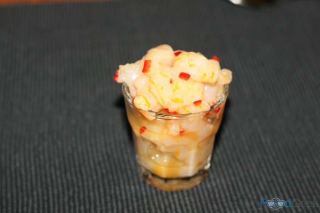 Monkfish Cheek Ceviche