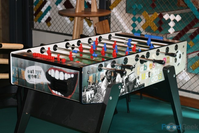 Inside Wahaca - Football Table