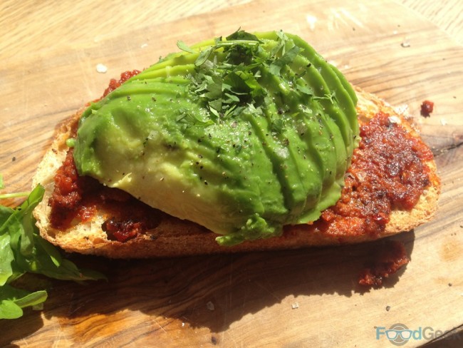 Nduja Toast, Avocado Lime & Coriander