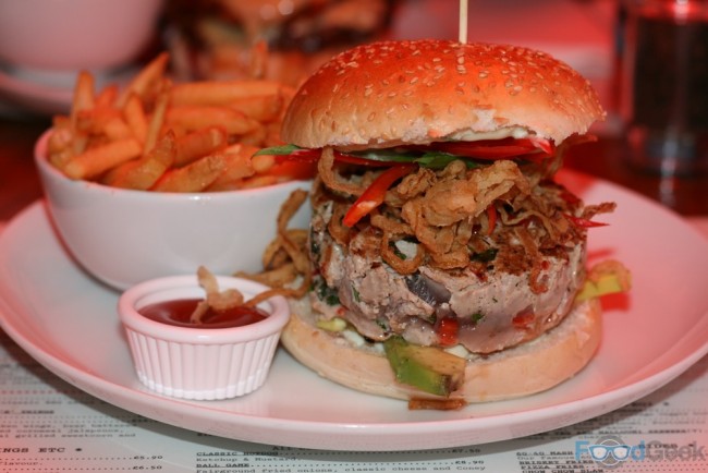Ahi Tuna Burger