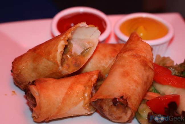 Cheeseburger Spring Rolls