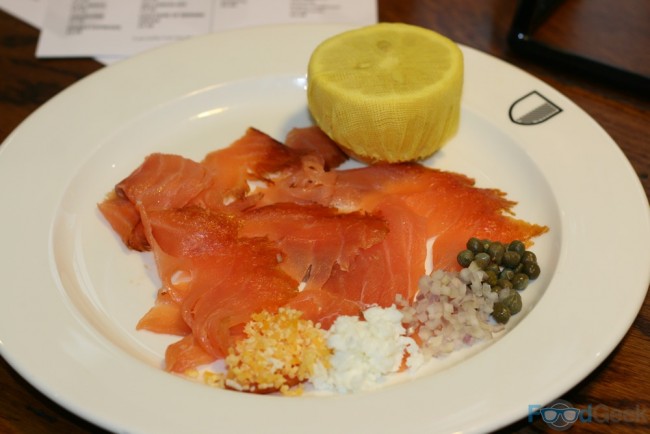 Sea Salt Cured Salmon