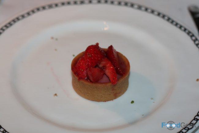 Gariguette Strawberry Tartlet
