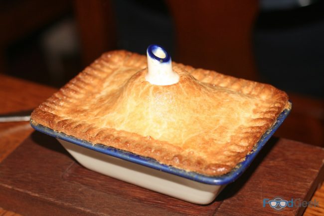 Chicken, Ham & Leek Pie