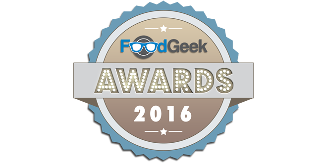 Food Geek Awards 2016